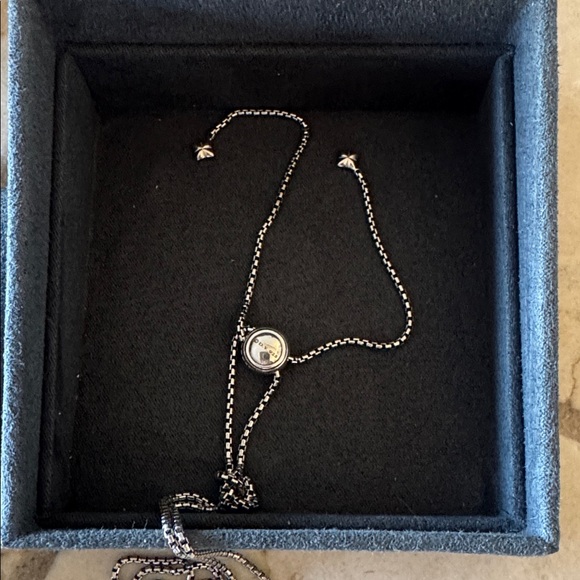 David Yurman Gold and Silver Heart Necklace Brand new - Picture 8 of 9